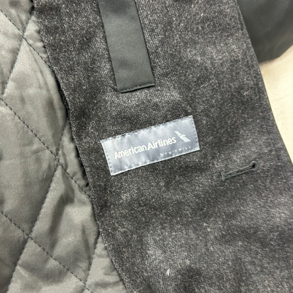 NEW American Airlines by Twin Hill Men’s Black Thinsulate Coat –Size M - Picture 8 of 10